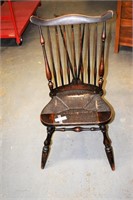 Antique Windsor Style Cochran Chair.