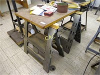 Sawhorses with Top