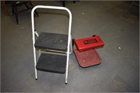 Cosco Step Ladder Rolling Shop Chair