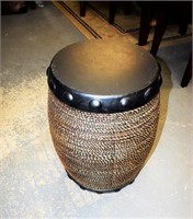 Small Barrel Style Side Table