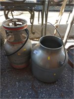 Stainless Steel Milk Pan and Air Tank