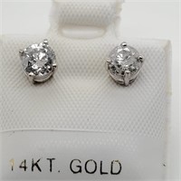 $3000 14K  Diamond(0.75Ct, I2-I3, G-H) Earrings