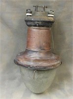 Vintage Copper Street Lamp Fixture