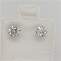$3180 14K  Diamond(0.8Ct,I2-I3, G-H) Earrings