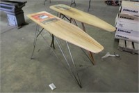 (2) Vintage Ironing Boards, Approx 15"x54"