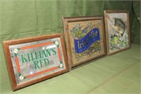Killian's Red, Irish Mist & Miller Mirror Prints