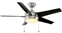 Home Decorators 44” LED Indoor Ceiling Fan
