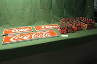 (2) Coke Signs, Coca-Cola Sign & (66) Coca-Cola