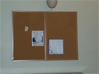 (2) Cork Boards