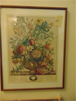 Antique Summer framed Print