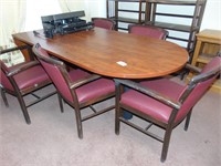 Office Table and (5) Chairs