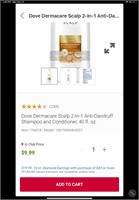 Dove Dermacare Anti-Dandruff Shampoo/Conditioner