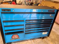 Matco 12 drawer custom tool cabinet