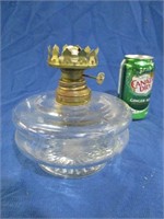 Oil lamp base only - as is