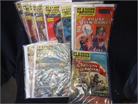 Lot of 11, Classic Illustrated comic books