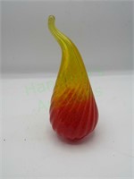 Murano(?) glass sculture/paperweight-ombre