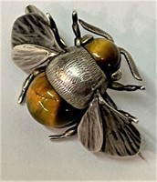 CLIFFORD RUSSELL BUMBLE BEE PIN / BROOCH