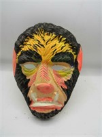 VTG Wolfman Halloween Mask c. 1970s furred