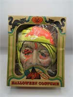 VTG Mummy Halloween costume & mask c. 1970s