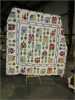 Gorgeous quilt in excellent condition 86x88