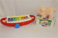 Fisher Price Xylophone and Pudgey The Piglet Toy