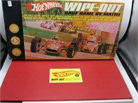 Hot Wheels WipeOut Race Game by Matel c. 1968
