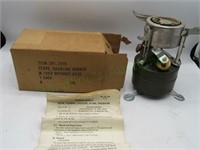 1965 Rogers Collasible Gas Burner Field Stove