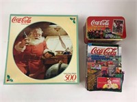 Coca-Cola Puzzle, Cards