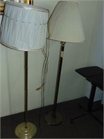 (2) floor Lamps