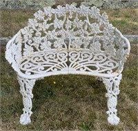 EARLY 20TH C. CAST IRON BENCH