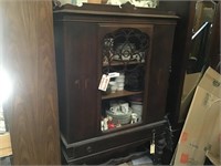 Antique China Cabinet w/ Drawer