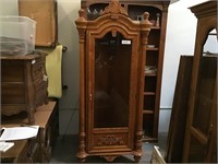 Ornate Corner Cabinet
