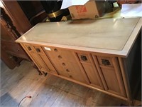 Oriental Accented Sideboard