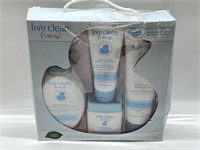 LIVE CLEAN (BABY) SKIN CARE ESSENTIALS GIFT SET