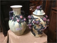 2 Ceramic Vases