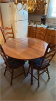 Table with Four Chairs