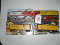 3 ATHEARN TRAINS AND ATHEARN MODEL KIT