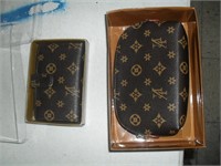 LOUIS VUITTON STYLE WALLET AND BAG