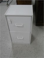 PAINTED WOODEN FILE CABINET