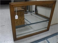 WALNUT FRAMED MIRROR