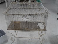 IRON BIRD CAGE WITH STAND