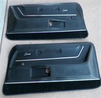 1968 Camaro Interior Door Panels (2)