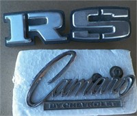 1969 Camaro Badges