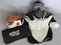 New Schutt Rib Protector & BMX Face Guard +