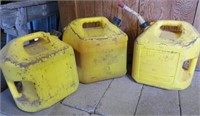 Diesel Five Gallon Fuel Containers  (3)