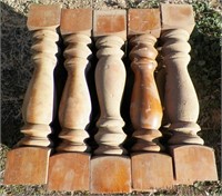 Wooden Spindles  (25)