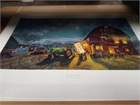 (2) Dave Barnhouse "Tales of the Day" Prints