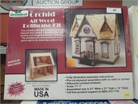 Wooden Dollhouse Kit-"Orchid"