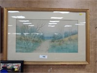 Signed "Geo. Ttewall Day" Landscape Print