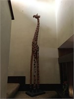 6’3” Giraffe made of Wood